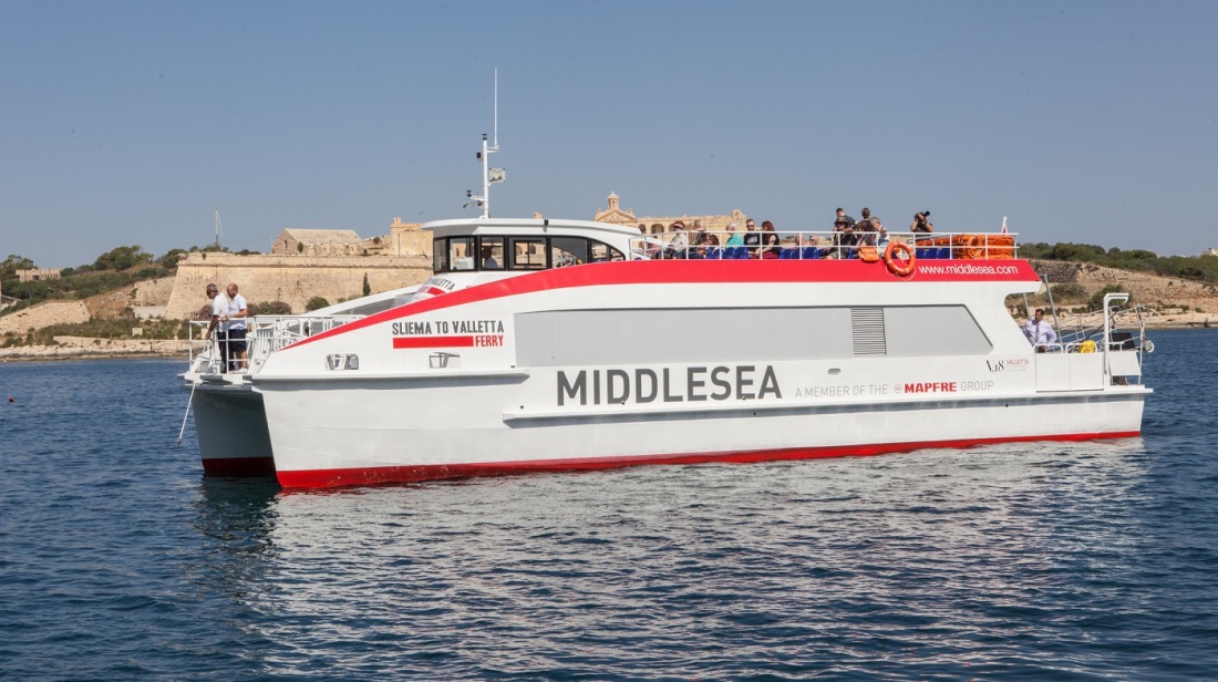 New timetable and ferry transportation service between Valletta, Sliema and the Three Cities