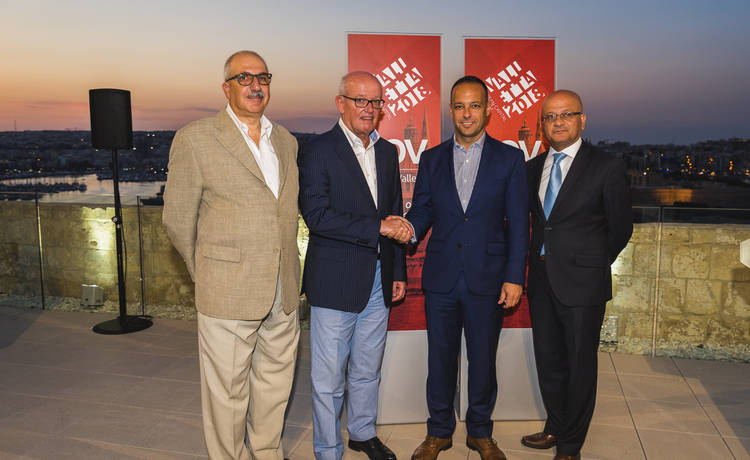 Valletta 2018 signs a partnership agreement with Bank of Valletta