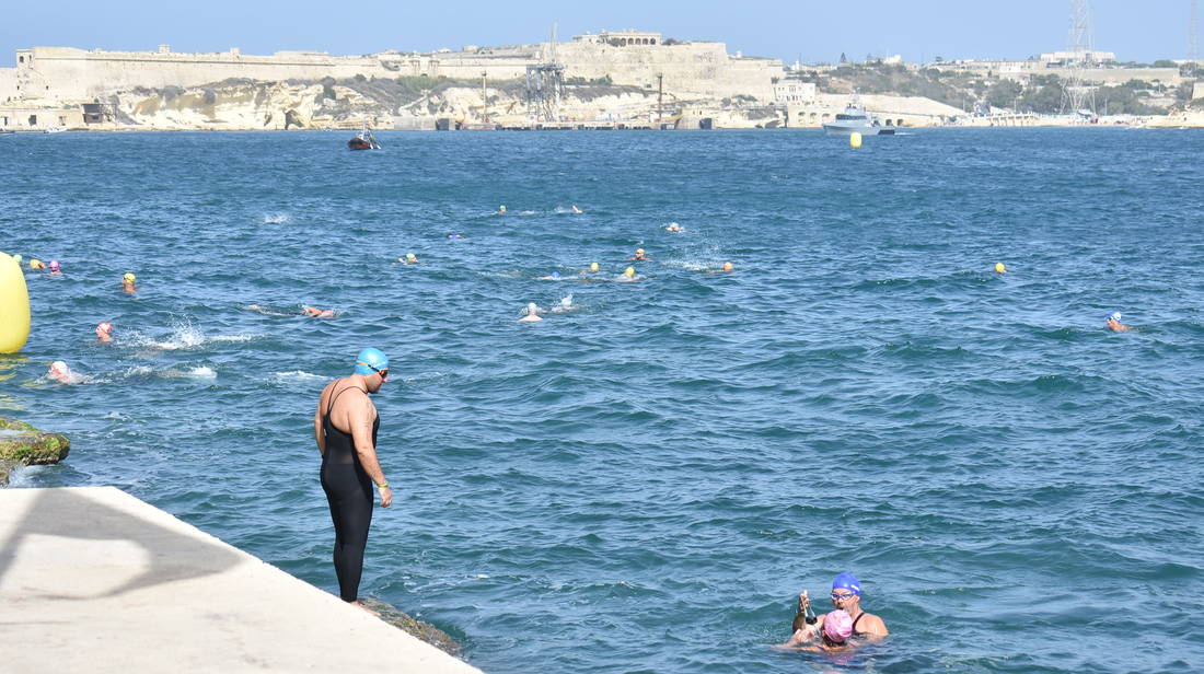 The Valletta Pageant of the Seas 2018: Grandmaster, Races and Swimmers Participate in Day Activities