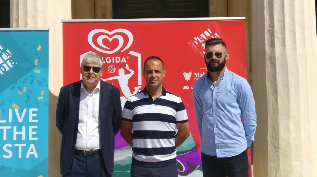 Pjazza San Ġorġ tospita l-Algida Valletta Beach Volley in the City