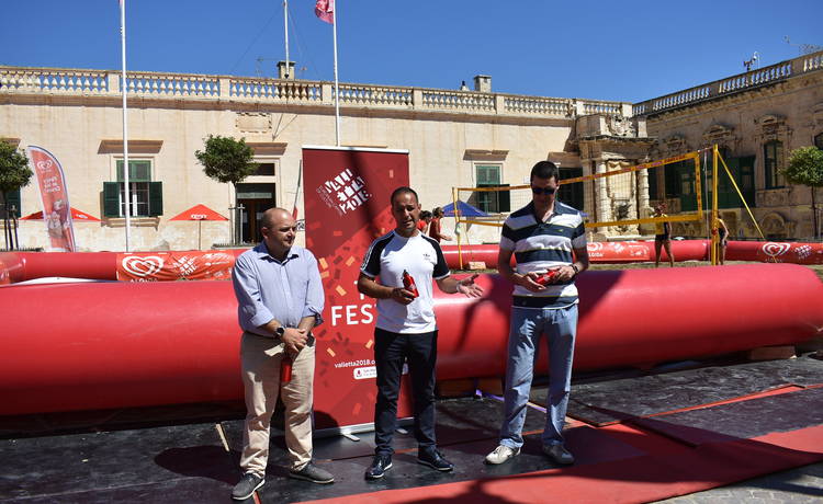 Valletta Beach Volley in the City launched